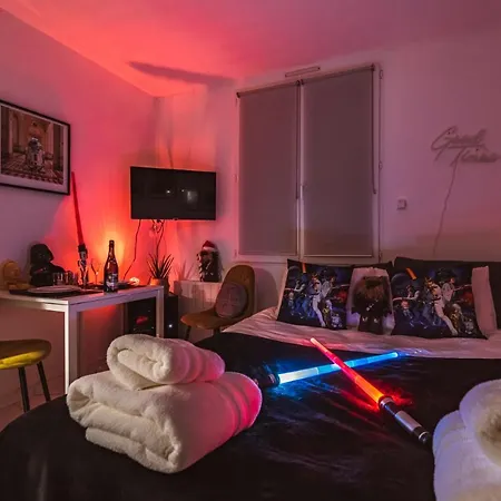 Apartment Explorereims - Intergalactique Chic Proche Gare/centre *