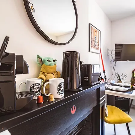 Apartman Explorereims - Intergalactique Chic Proche Gare/centre *