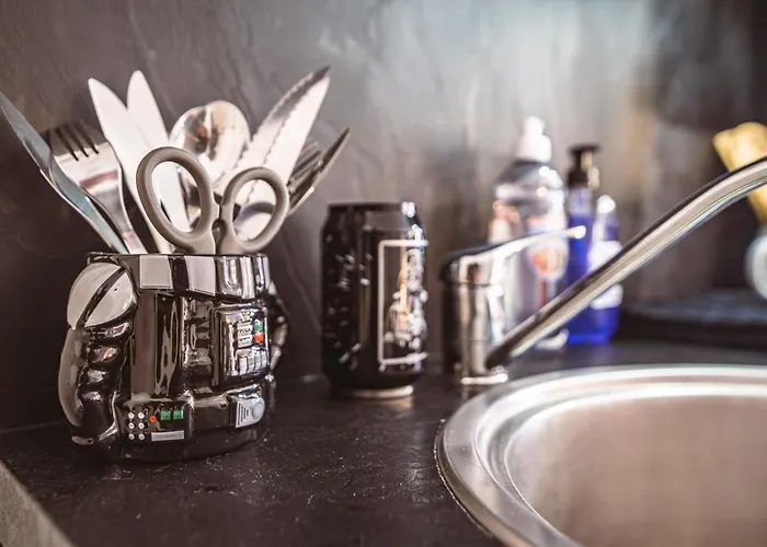 Daire Explorereims - Intergalactique Chic Proche Gare/centre