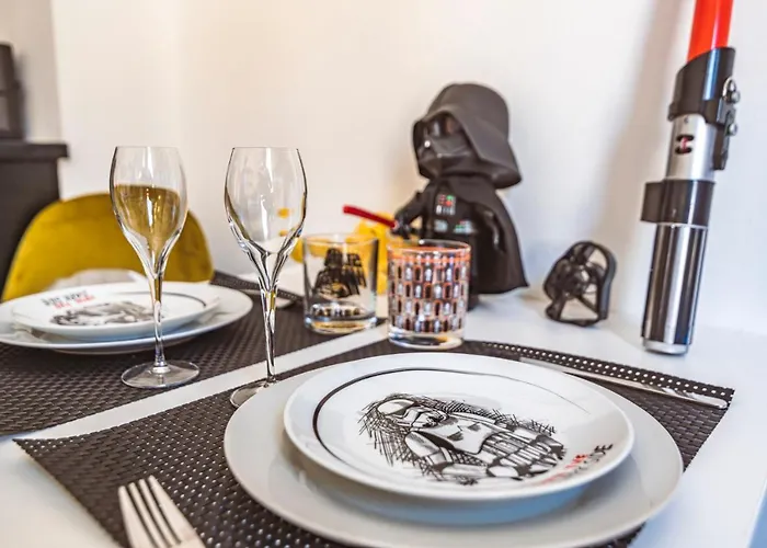 Explorereims - Intergalactique Chic Proche Gare/centre Daire Reims