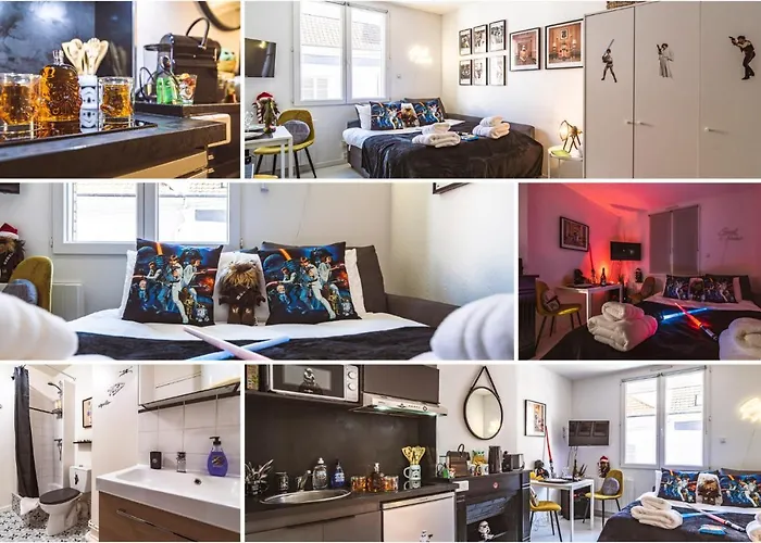 Explorereims - Intergalactique Chic Proche Gare/centre *