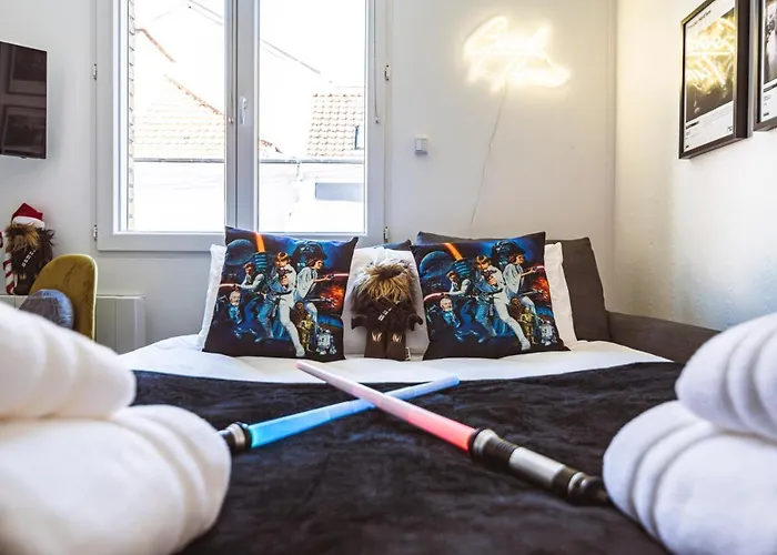 Explorereims - Intergalactique Chic Proche Gare/centre *